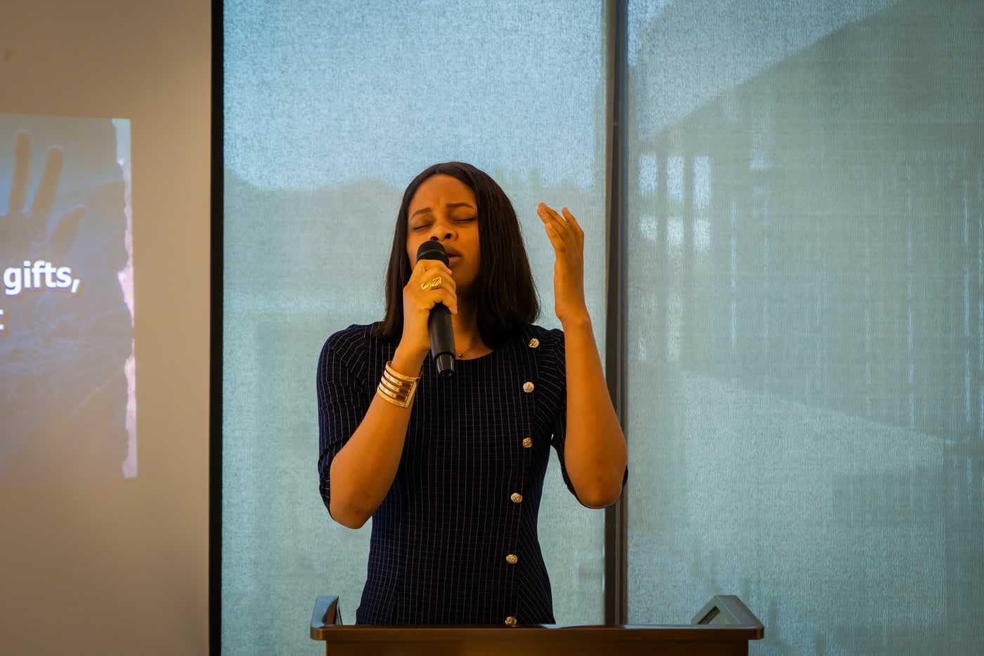 Worship at a gathering